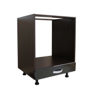 Corp pentru cuptor incorporabil cu sertar Zebra, wenge/negru lucios, fara blat, 60 x 82 x 57 cm Corp pentru cuptor incorporabil cu sertar Zebra, wenge/negru lucios, fara blat, 60 x 82 x 57 cm